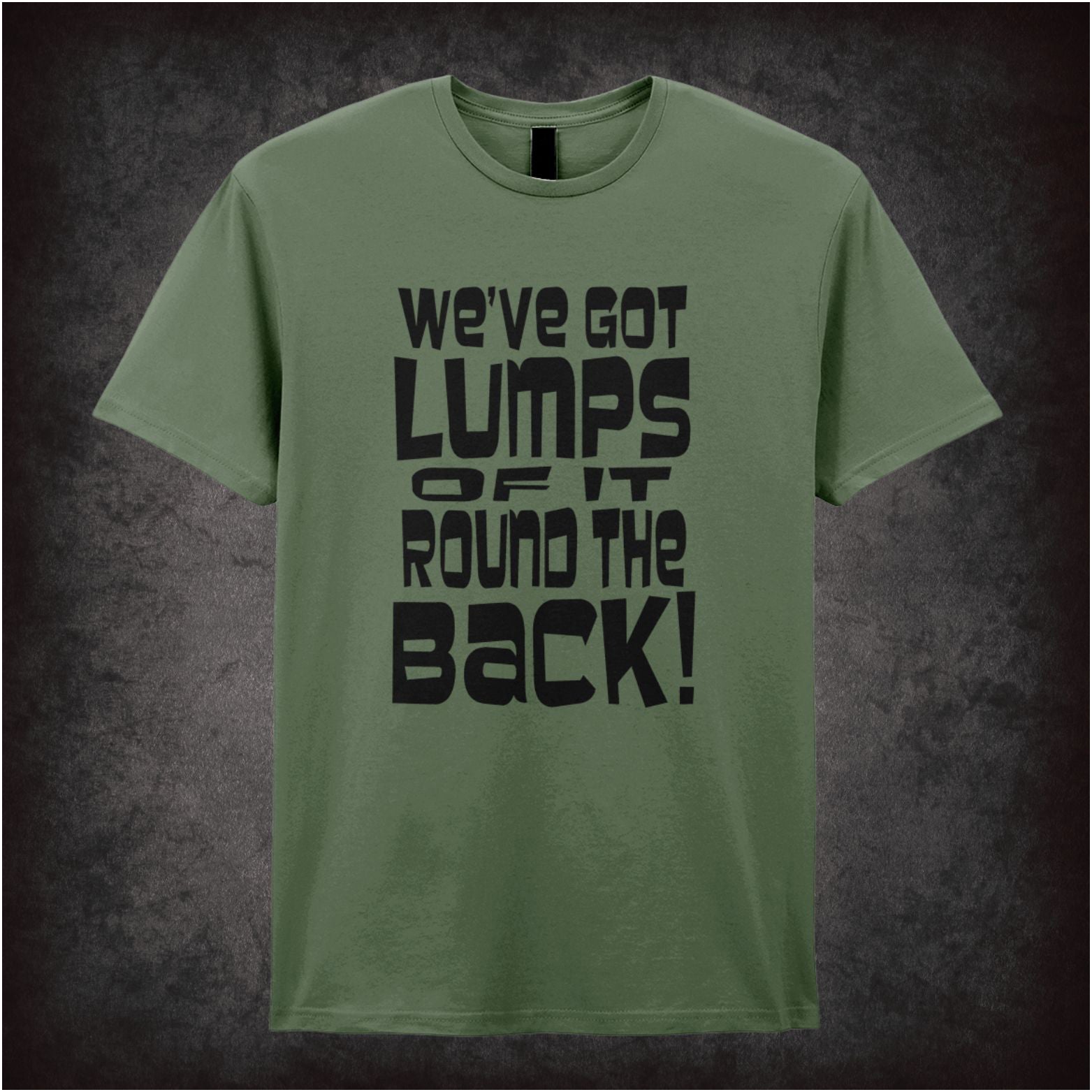 We’ve Got Lumps of It Round the Back Monty Python Life of Brian inspired unisex T-shirt with graphic design