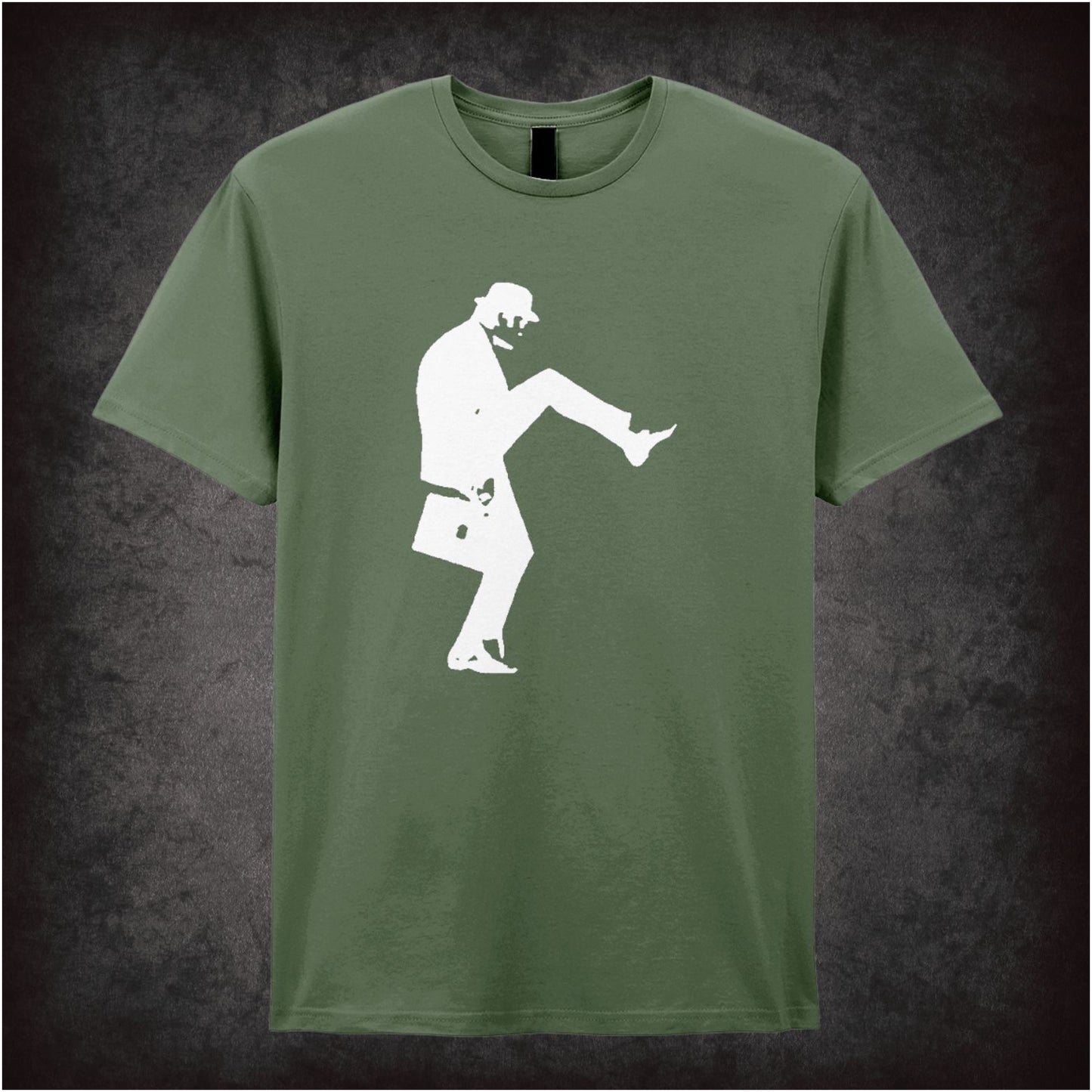 John Cleese Walk – Softstyle Unisex Graphic T-Shirt