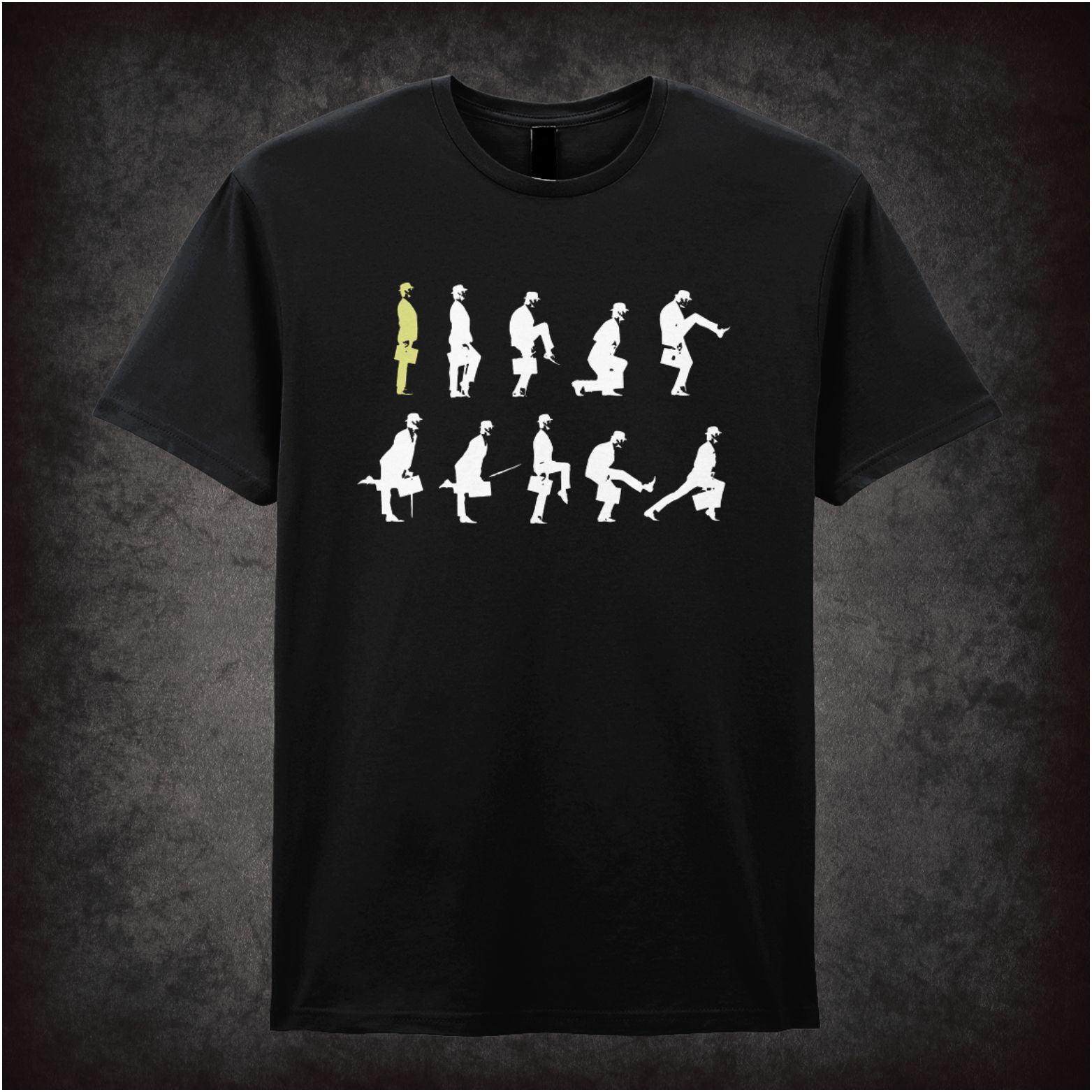 Ministry of Silly Walks by Monty Python's Flying Circus inspired unisex T-shirt with graphic design