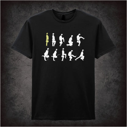 Ministry of Silly Walks by Monty Python's Flying Circus inspired unisex T-shirt with graphic design