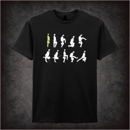 Ministry of Silly Walks by Monty Python's Flying Circus inspired unisex T-shirt with graphic design