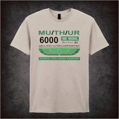 MU/TH/UR 6000 AI Computer Systems Alien inspired unisex T-shirt with graphic design