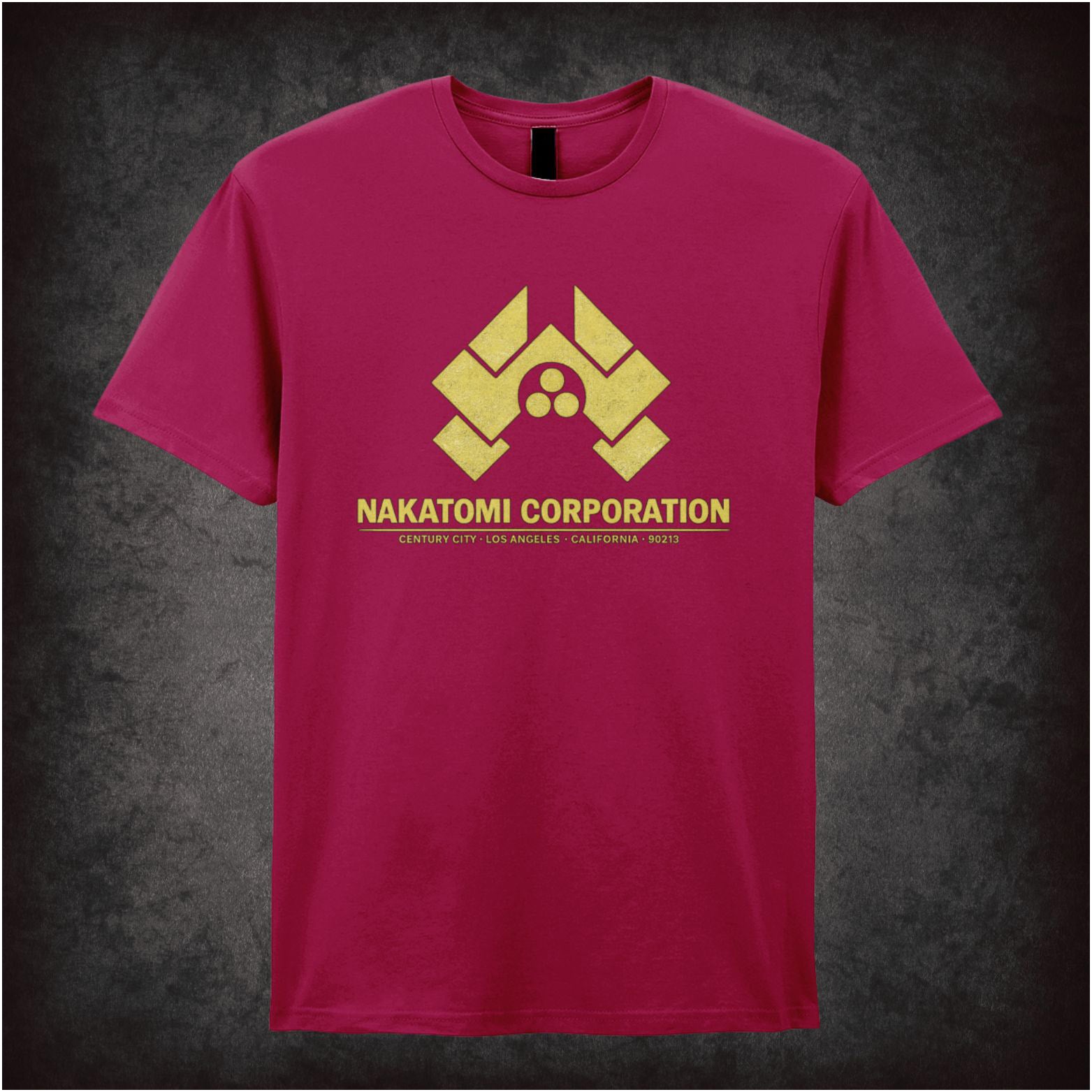 ‘nakatomi corporation’ quote T-shirt from Die Hard