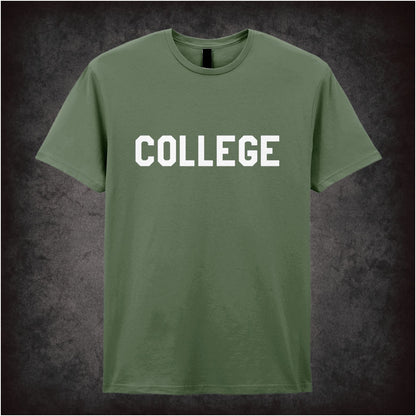 College – Cult Comedy Graphic T-Shirt