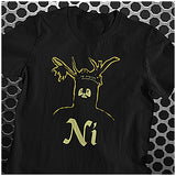 The Knights Who Say Ni! - Monty Python And The Holy Grail Inspired Unisex T Shirt