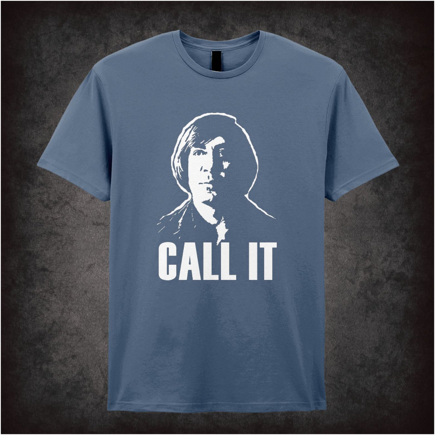 ‘Call it’ coin toss quote T-shirt from No Country for Old Men