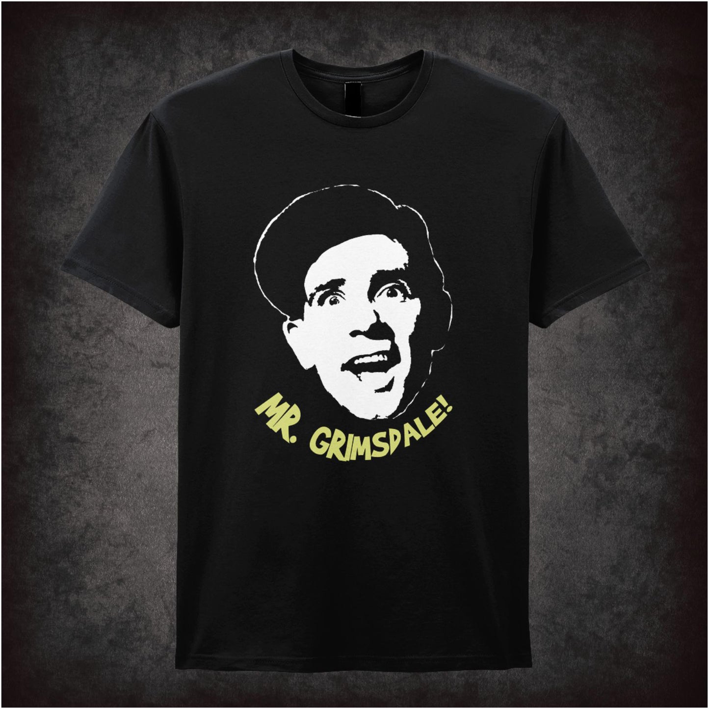 Mr. Grimsdale! – Cult British Comedy Graphic T-Shirt