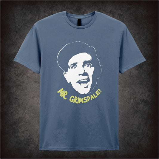 Mr. Grimsdale! – Cult British Comedy Graphic T-Shirt