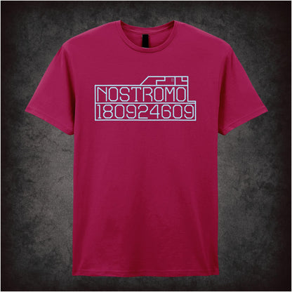 Nostromo Start-Up Screen – Cult Sci-Fi Graphic T-Shirt