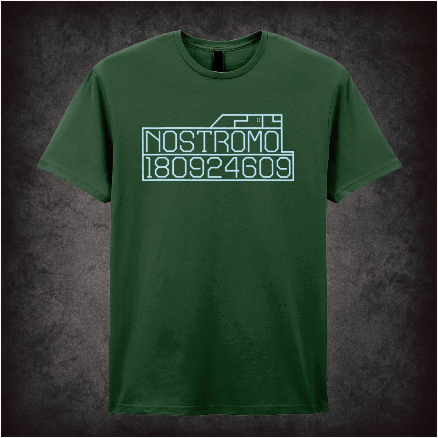 Nostromo Start-Up Screen – Cult Sci-Fi Graphic T-Shirt