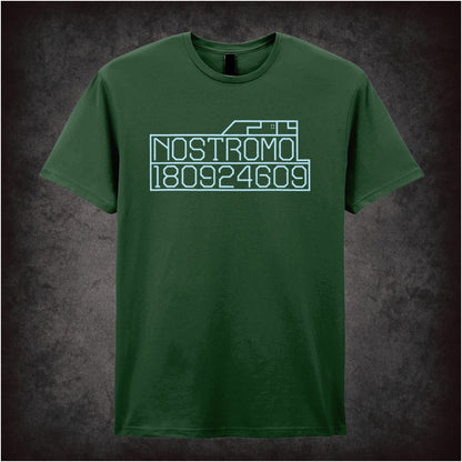Nostromo Start-Up Screen – Cult Sci-Fi Graphic T-Shirt