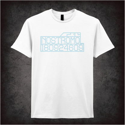 Nostromo Start-Up Screen – Cult Sci-Fi Graphic T-Shirt