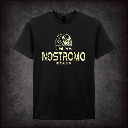 USCSS Nostromo 180286 – Cult Sci-Fi Graphic T-Shirt