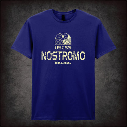 USCSS Nostromo 180286 – Cult Sci-Fi Graphic T-Shirt