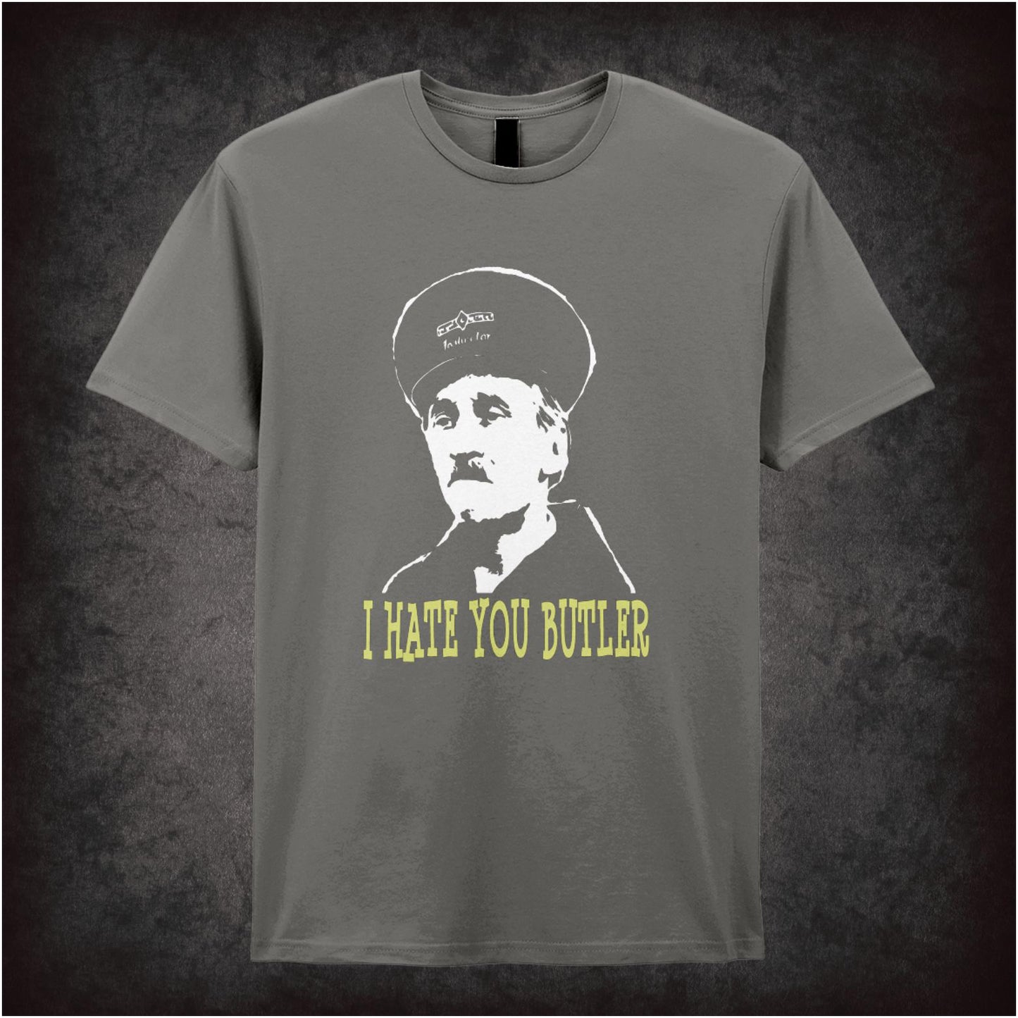 I Hate You Butler – Cult British Sitcom Graphic T-Shirt
