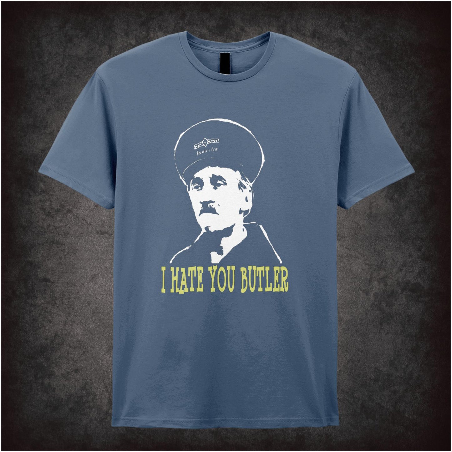 I Hate You Butler – Cult British Sitcom Graphic T-Shirt