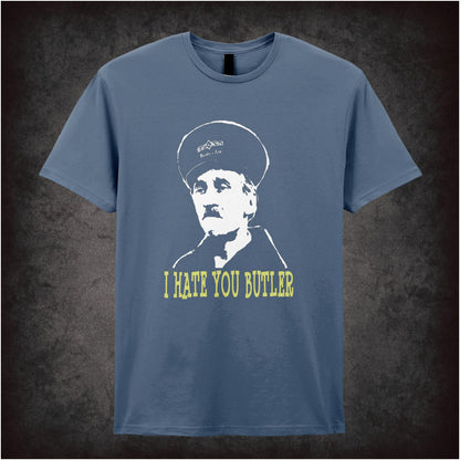 I Hate You Butler – Cult British Sitcom Graphic T-Shirt