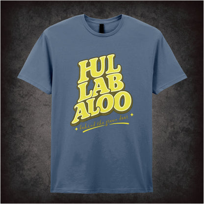 Hullabaloo T-shirt in indigo from Once Upon a Time in Hollywood