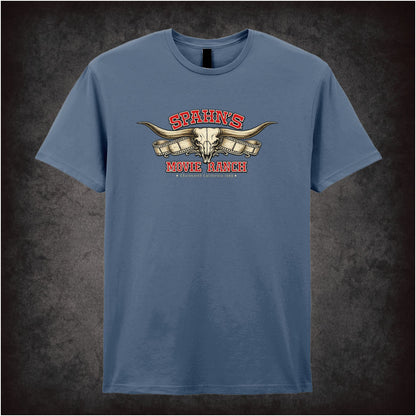Spahn's Movie Ranch T-shirt in indigo from Once Upon a Time in Hollywood