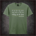 We Are All In The Gutter – Cult Literary Quote Graphic T-Shirt