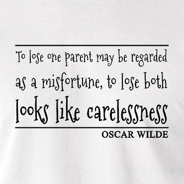 Oscar Wilde Quote Inspired T Shirt - 