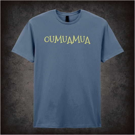 Mysterious Interstellar Object Oumuamua inspired unisex T-shirt with graphic design