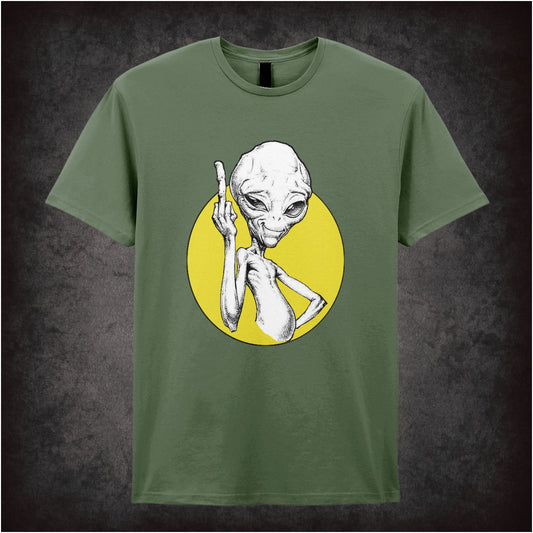 alien Paul inspired unisex T-shirt with graphic design