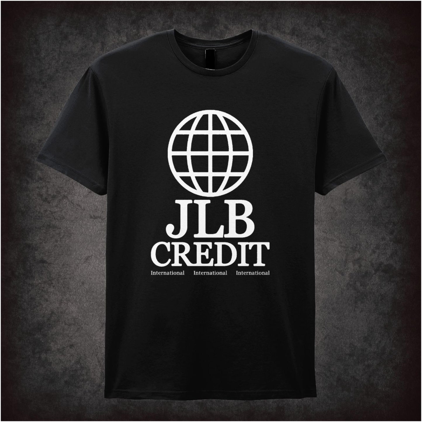 JLB Credit International – Cult British Comedy Graphic T-Shirt