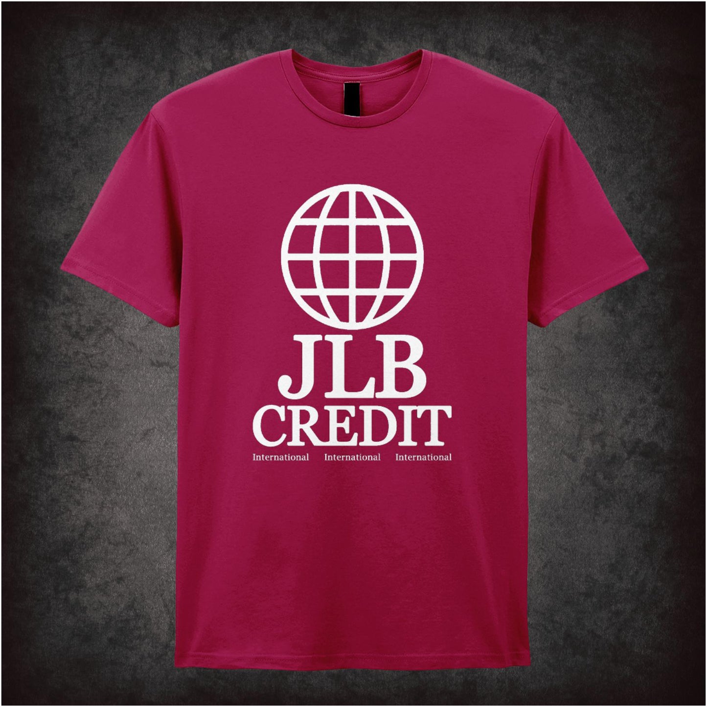 JLB Credit International – Cult British Comedy Graphic T-Shirt