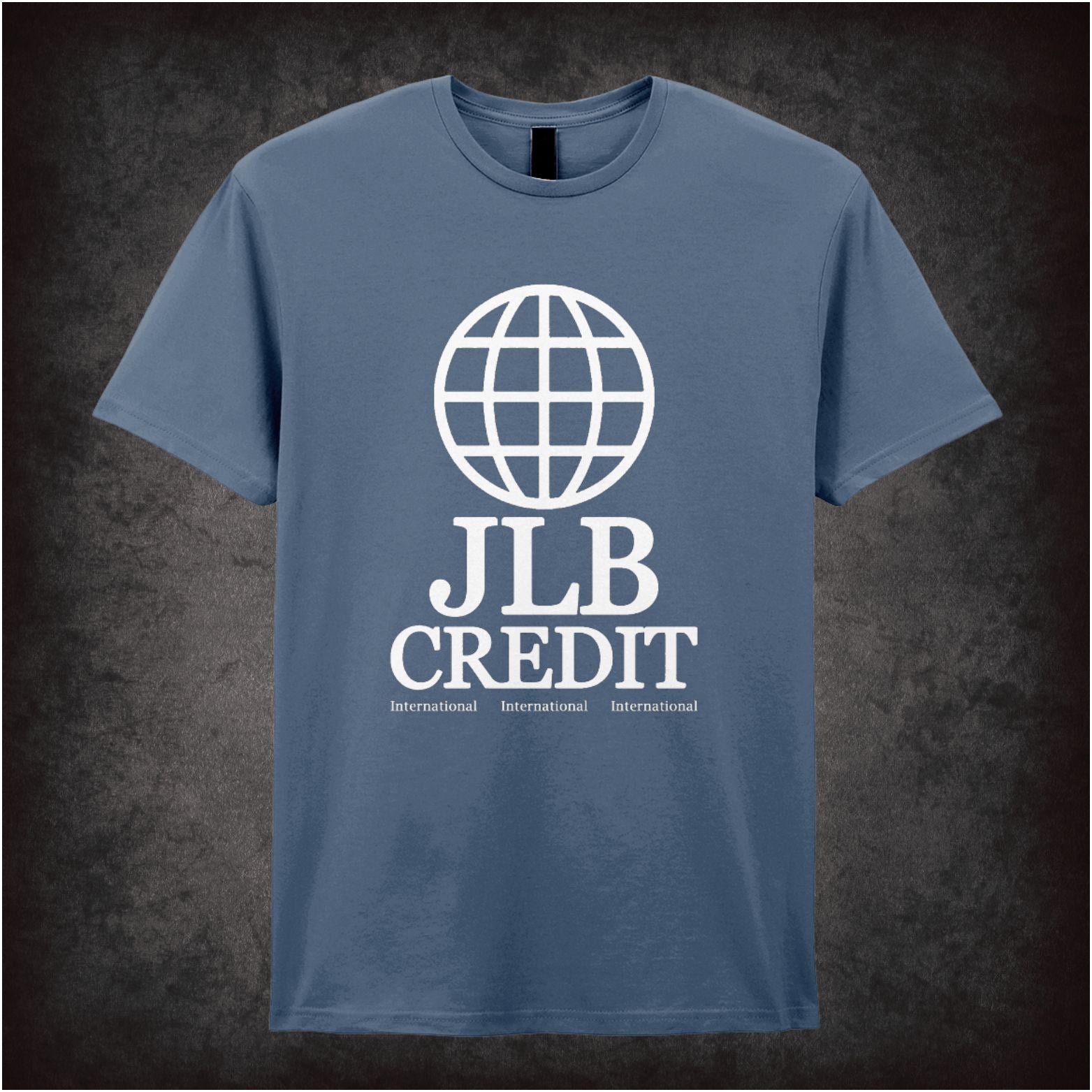 JLB Credit International peep show inspired unisex T-shirt with graphic design