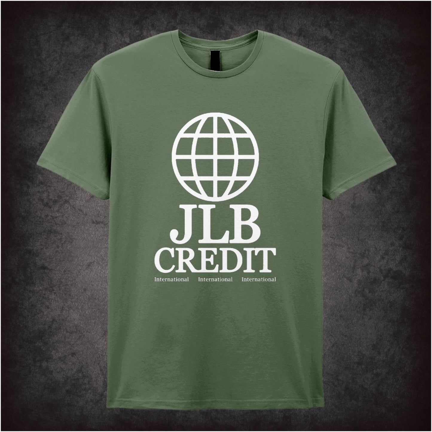 JLB Credit International – Cult British Comedy Graphic T-Shirt