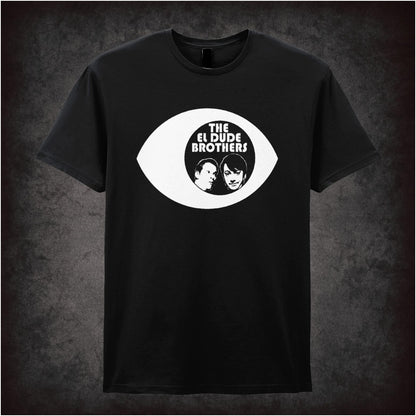 The El Dude Brothers Eye Logo – Cult British Comedy Graphic T-Shirt