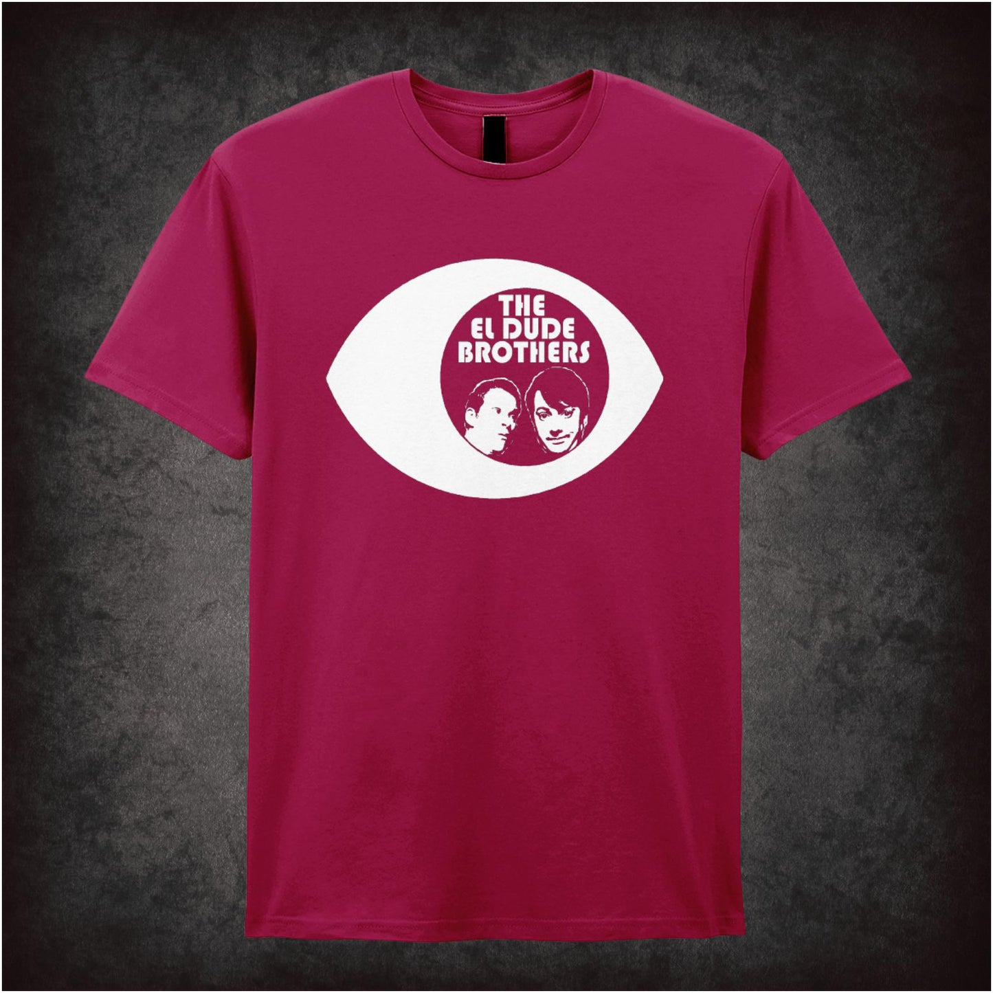 The El Dude Brothers Eye Logo – Cult British Comedy Graphic T-Shirt