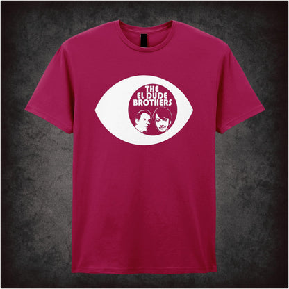 The El Dude Brothers Eye Logo – Cult British Comedy Graphic T-Shirt
