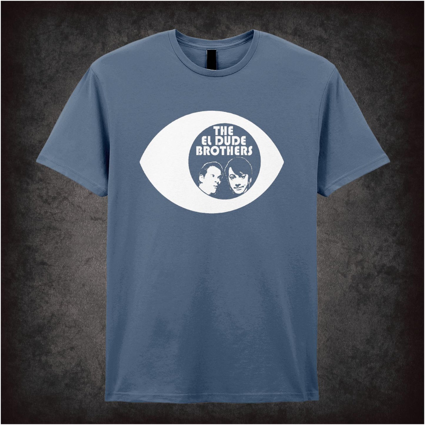 The El Dude Brothers Eye Logo – Cult British Comedy Graphic T-Shirt