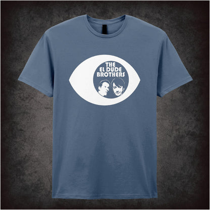 The El Dude Brothers Eye Logo – Cult British Comedy Graphic T-Shirt