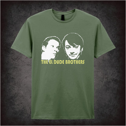 The El Dude Brothers – Cult British Comedy Graphic T-Shirt
