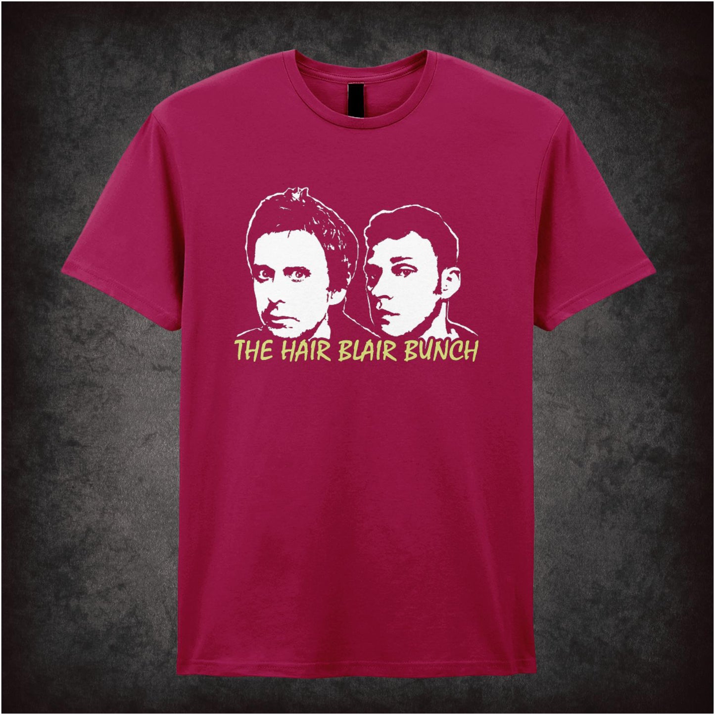 The Hair Blair Bunch – Cult British Comedy Graphic T-Shirt