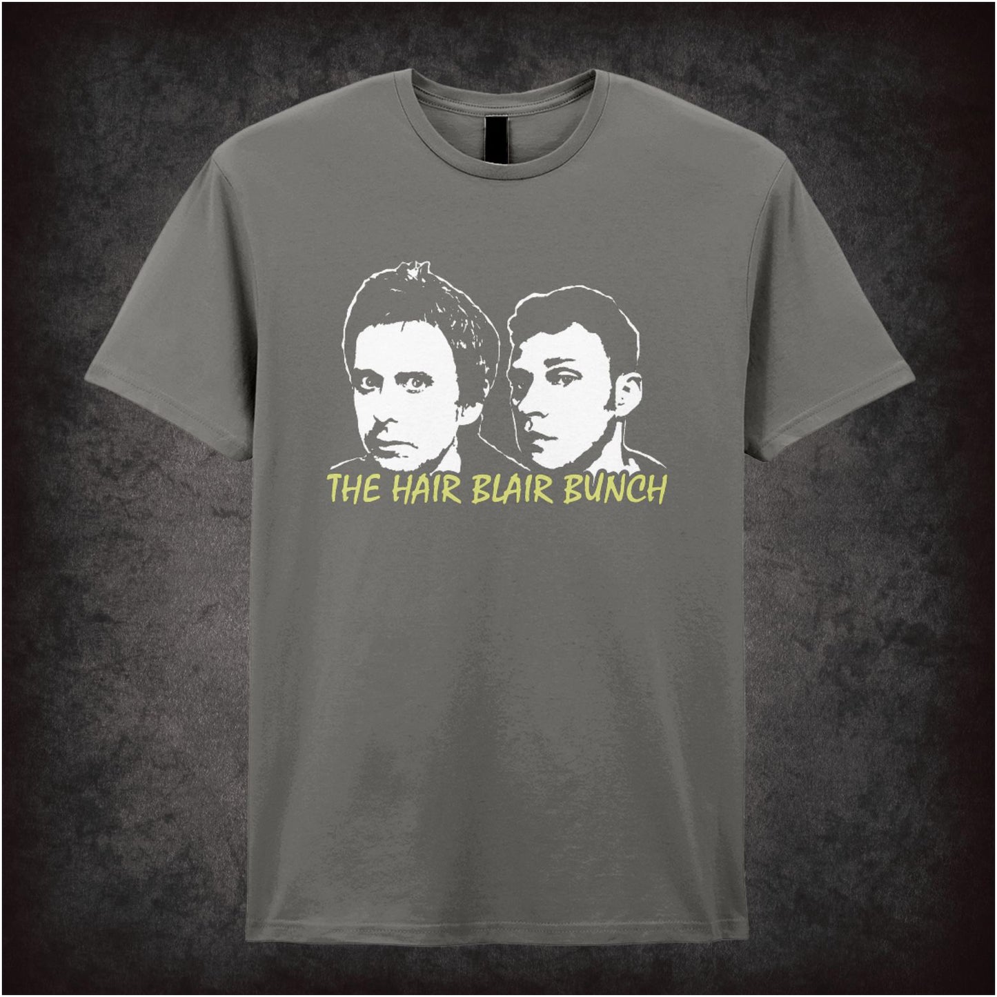 The Hair Blair Bunch – Cult British Comedy Graphic T-Shirt