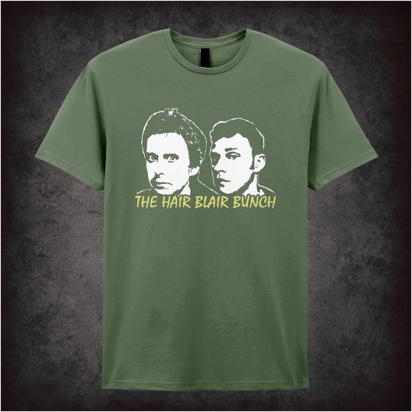 The Hair Blair Bunch – Cult British Comedy Graphic T-Shirt