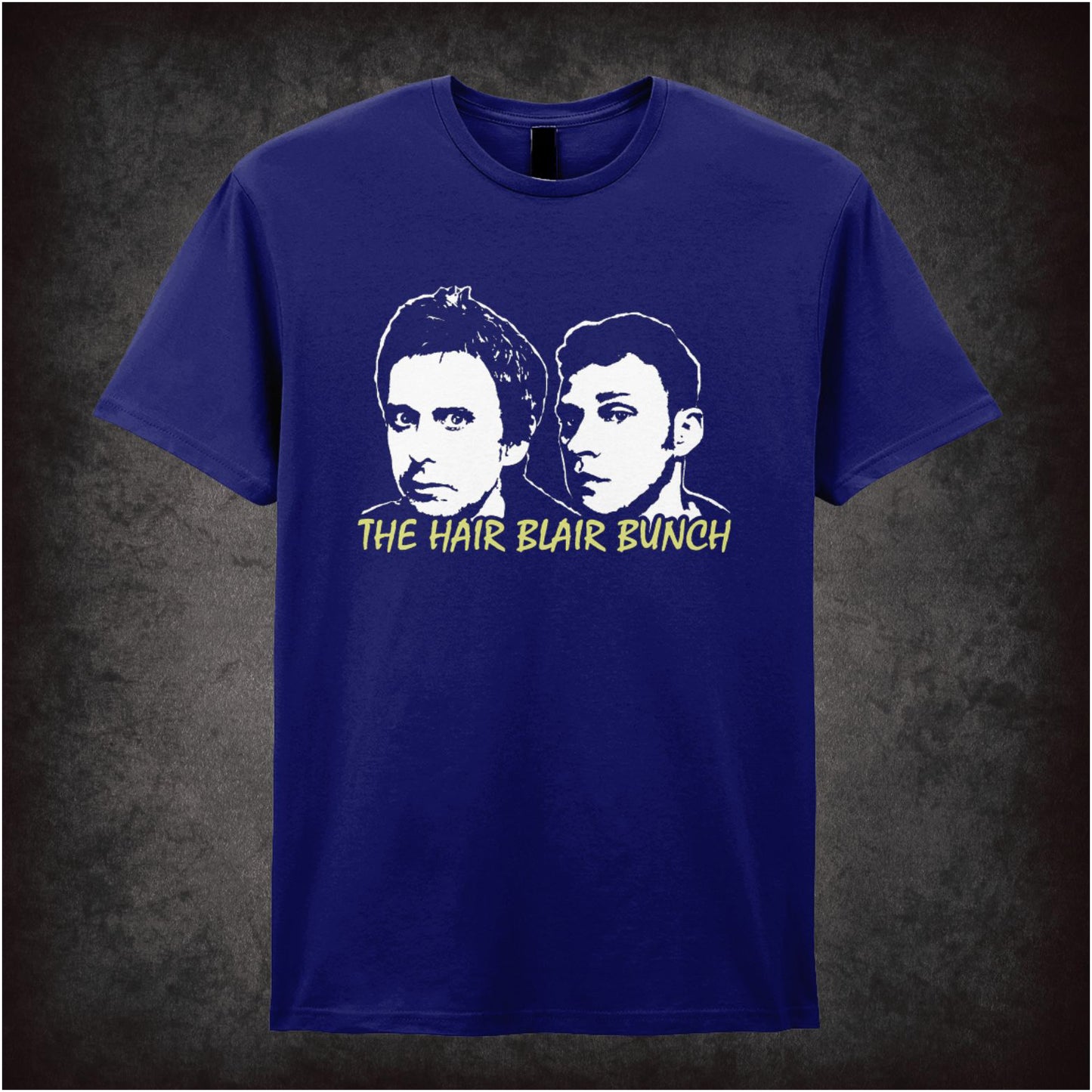 The Hair Blair Bunch – Cult British Comedy Graphic T-Shirt