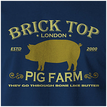 Brick Top Pig Farm - Snatch Inspired Unisex T Shirt