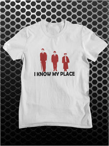 The Frost Report Inspired T Shirt - I Know My Place