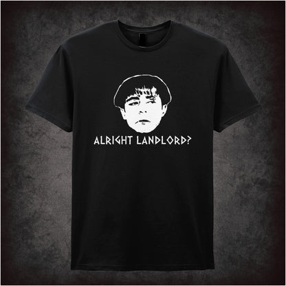 Alright Landlord? – Cult British Comedy Graphic T-Shirt