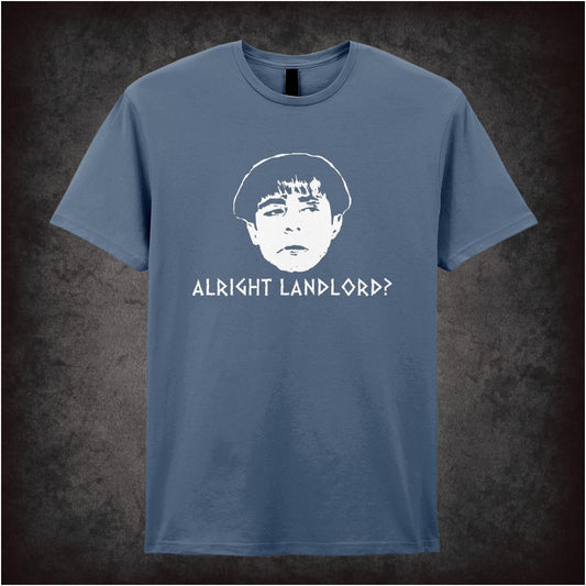 alright landlord plebs inspired unisex T-shirt with graphic design