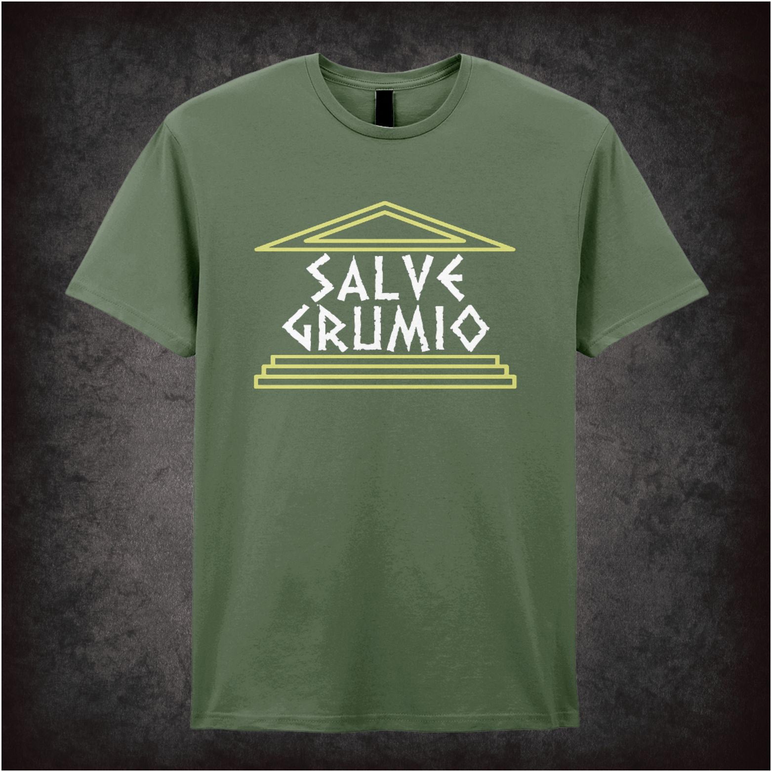 “‘Salve Grumio’ T-shirt from Plebs”