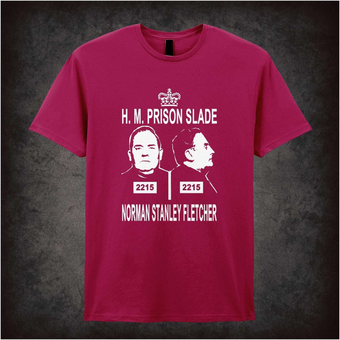H. M. Prison Slade Norman Stanley Fletcher – Cult British Sitcom Graphic T-Shirt