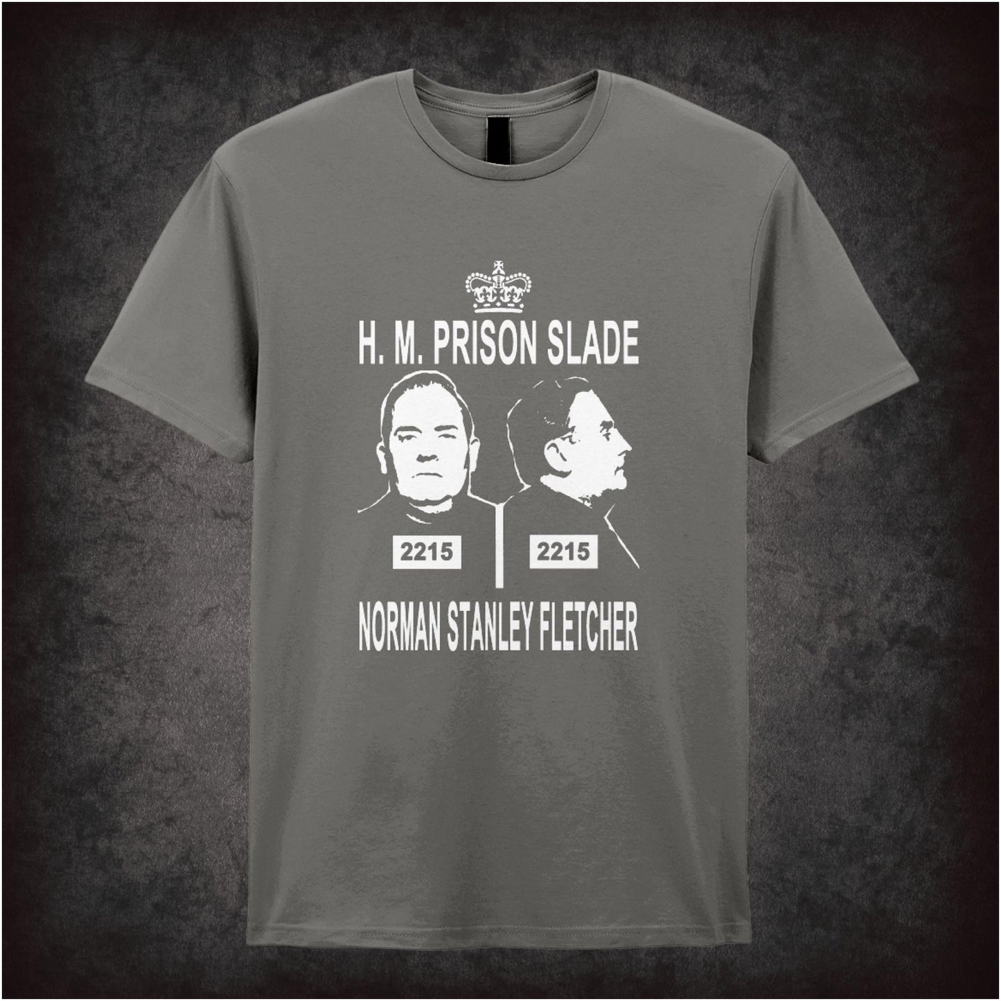 H. M. Prison Slade Norman Stanley Fletcher – Cult British Sitcom Graphic T-Shirt