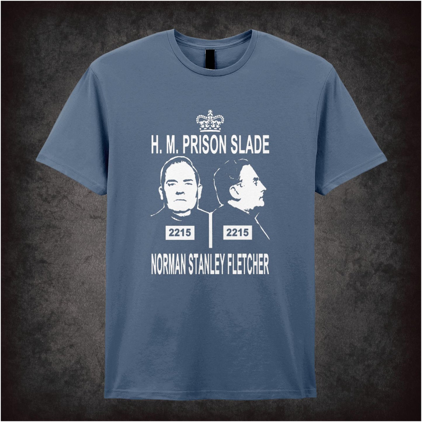 H. M. Prison Slade Norman Stanley Fletcher – Cult British Sitcom Graphic T-Shirt