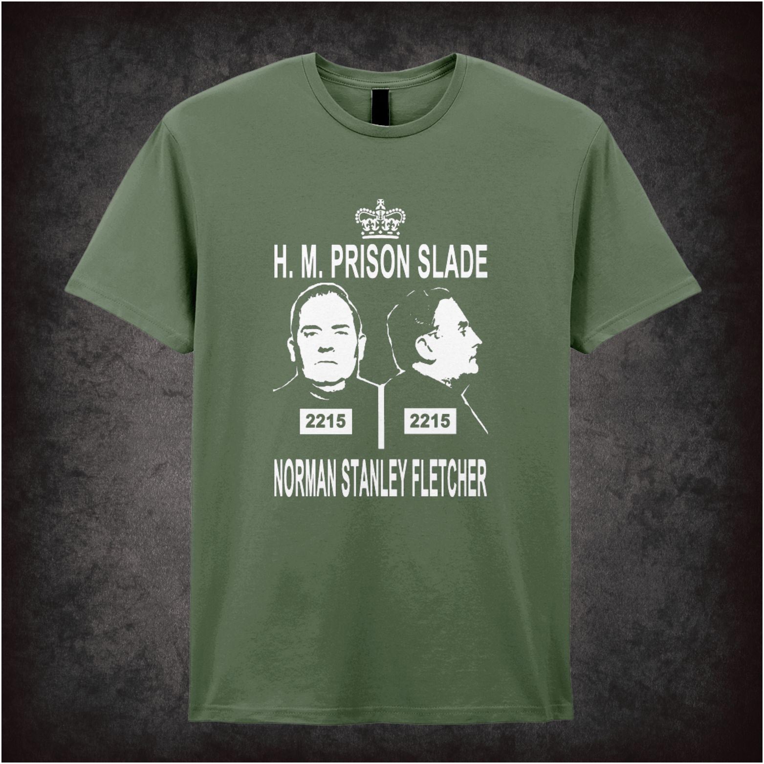 “Norman Stanley Fletcher ‘H.M. Prison Slade’ T-shirt from Porridge”
